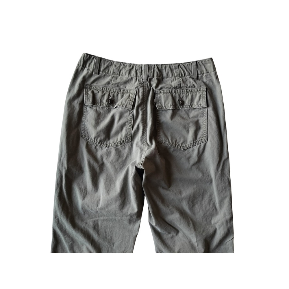 Levi's Women's Sage Green Lightweight Mide Rise Straight leg Pants Size 28 - Picture 7 of 10